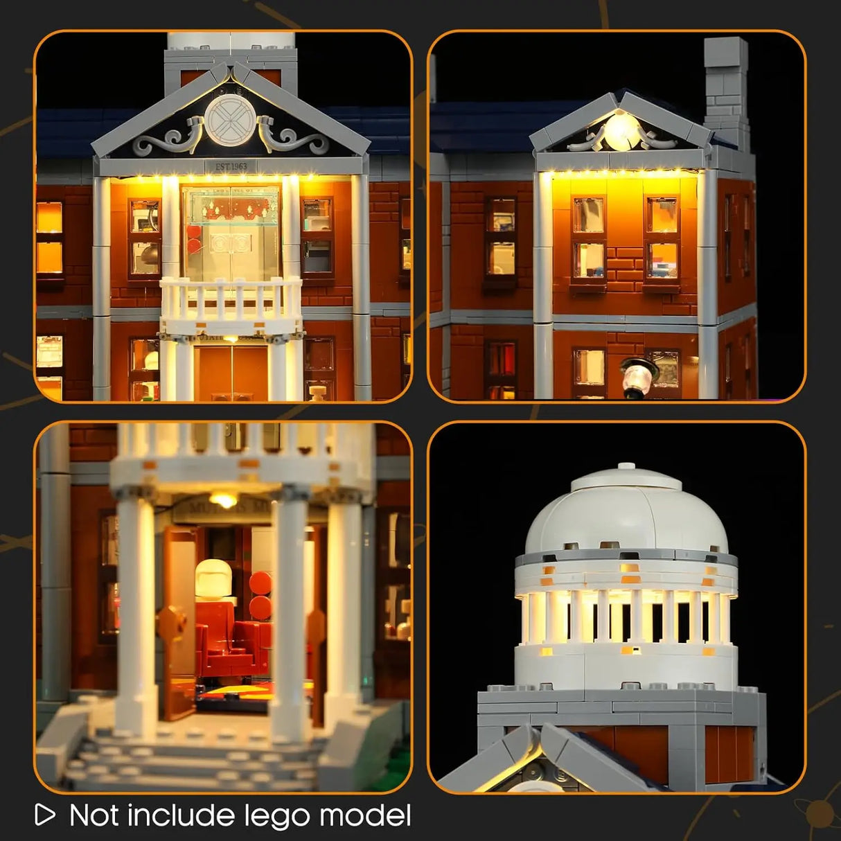 Yearicks compatible with LEGO building block lighting 76294 Xavier Genius Youth School LED decorative lighting - V.I.P Digital Presence