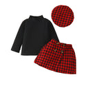 ma&baby 6M-3Y Christmas Newborn Infant Toddler Baby Girl Clothes Sets Knit Long Sleeve Tops Plaid Skirts Hat Xmas Outfits D05 - V.I.P Digital Presence