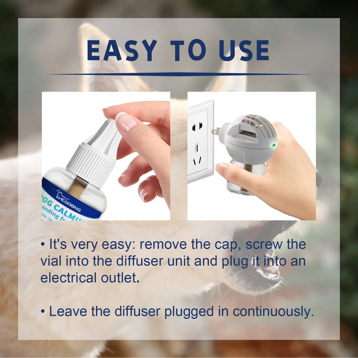 Pet Emotional Care Solution, Relieve Cats And Dogs Anxiety Fretful Comfortable And Calm Care Liquid - V.I.P Digital Presence