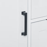Bathroom storage cabinet with doors and drawers, multiple storage spaces, independent, open adjustable shelves, white - V.I.P Digital Presence