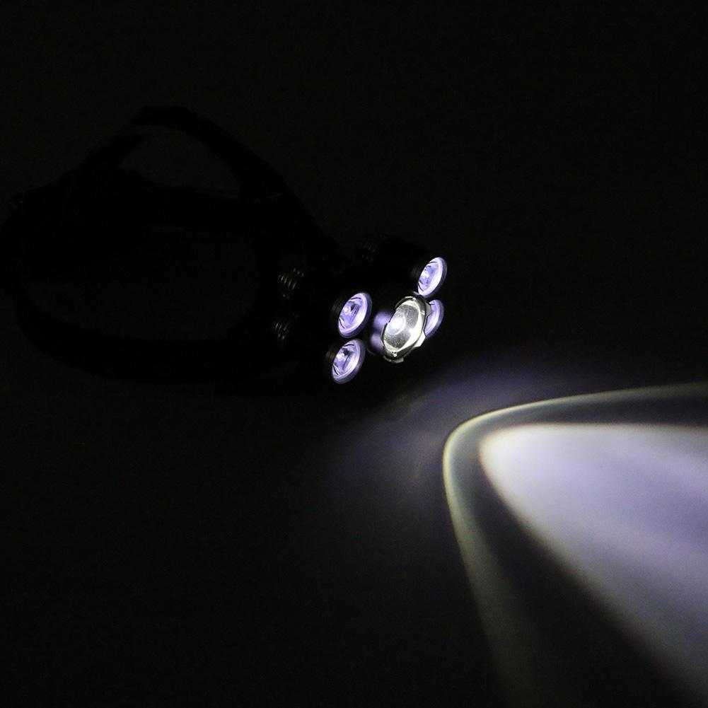 12000Lm XML T6 5 LED Headlight 4 Modes Torch 2x18650 battery+ Car charger - V.I.P Digital Presence