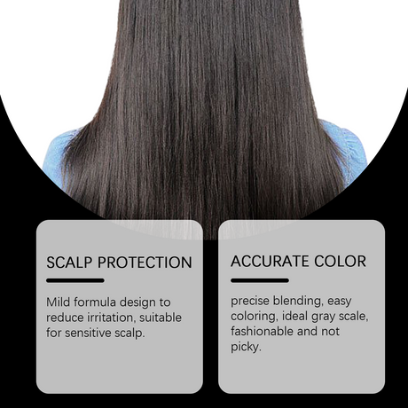 Plant Black Hair Shampoo Plant Extract Wash Care Diy Color Developing Hair Refreshing And Supple Shampoo - V.I.P Digital Presence
