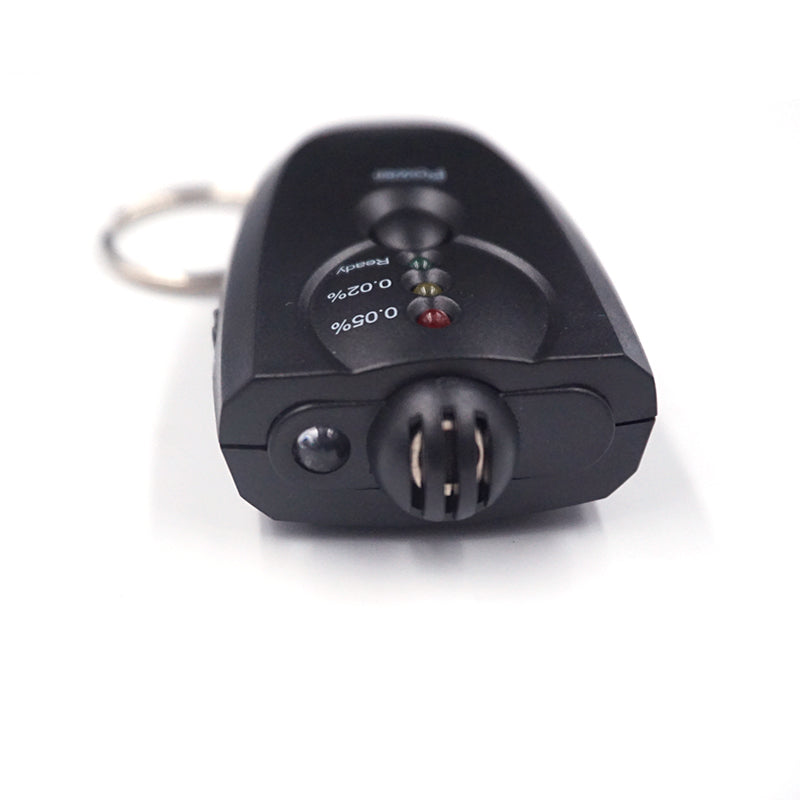 Mini Professional Digital Breathalyzer Key Chain Alcohol Tester Alcohol Breath Analyze Tester with flashlight - V.I.P Digital Presence