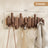 Coat Racks Wall Hanging Wall Entry Door Porch Hanging Scarf Coat Rack Perforated Solid Wood Creative Piano Keys Clothes Hook - V.I.P Digital Presence