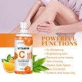 Vitamim C Face Body Serum, Repair Nourish Skin Filling Water Carry Bright Tight Anti-Wrinkle Fine Lines - V.I.P Digital Presence