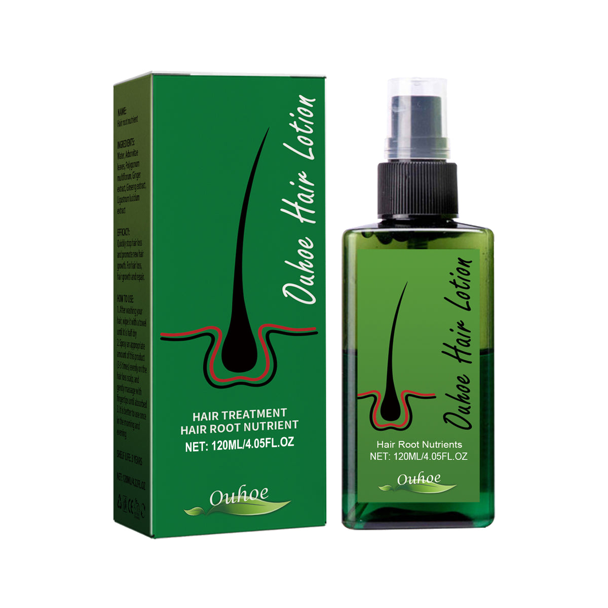 Dense Hair Spray, Anti-Loss Hair Strengthening Hair Repair Hair Root Hair Care Spray - V.I.P Digital Presence