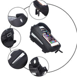 Hard Shell Bicycle Bag Front Beam Bag Mountain Bike Mobile Phone Touch Screen Upper Tube Bag Saddle Bag Riding Equipment