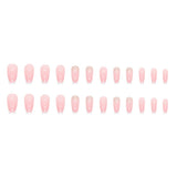 French simple glitter girl’s soft and tender wearable manicure nails - V.I.P Digital Presence