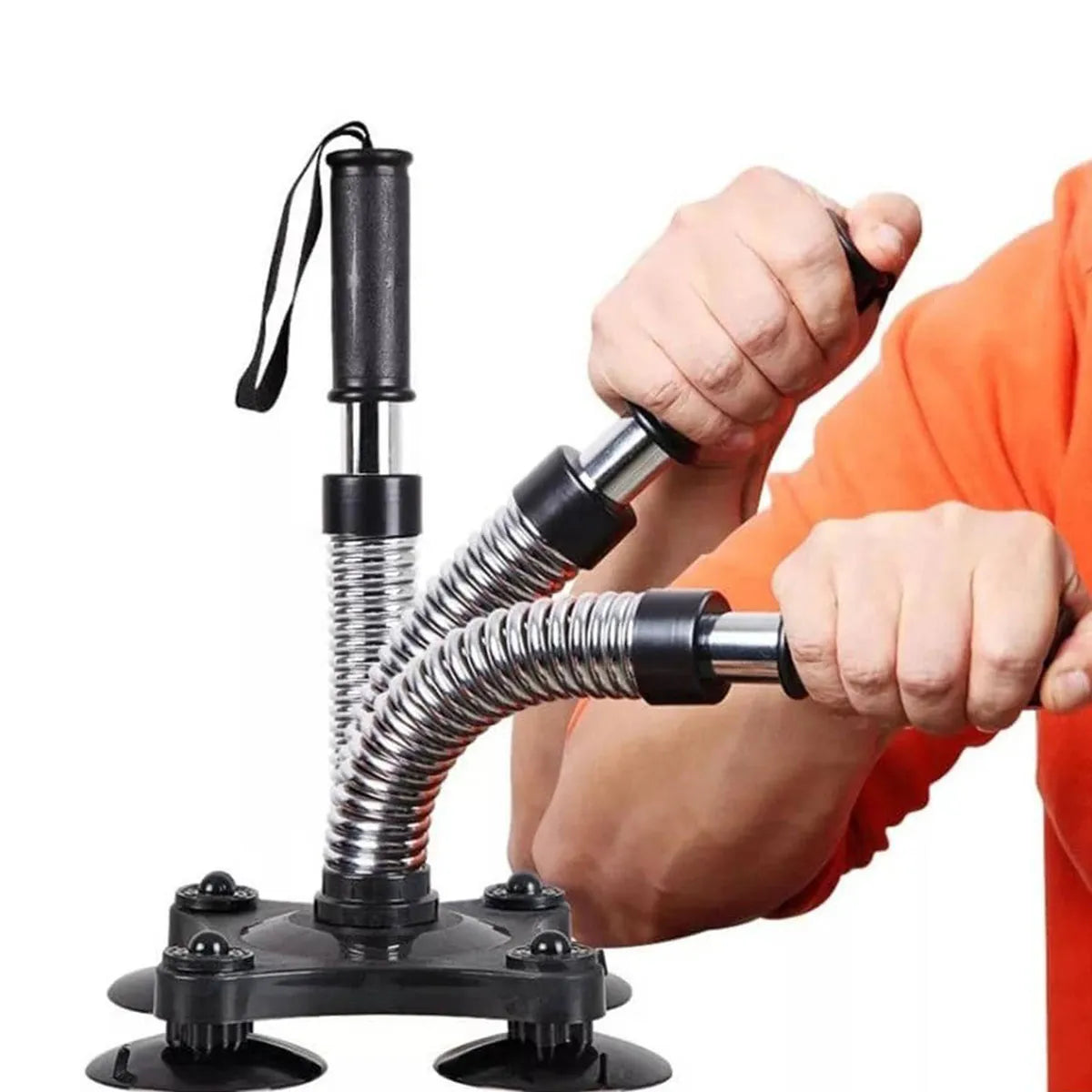 Portable Arm Wrestling Hand Grip Exerciser Wrist Muacle Power Strengthener For Gym Home Spring Forearm Workout Spring Equipments - V.I.P Digital Presence