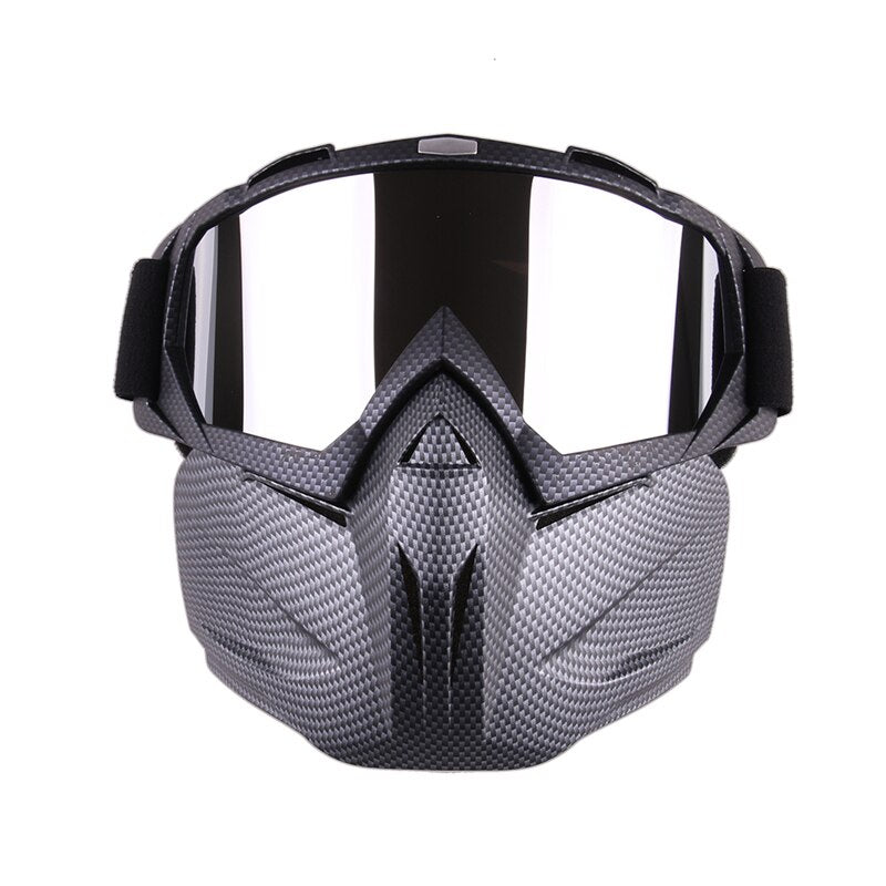 Men Women Ski Snowboard Snowmobile Goggles Snow Winter Windproof Skiing Glasses Motocross Sunglasses with Face Mask - V.I.P Digital Presence