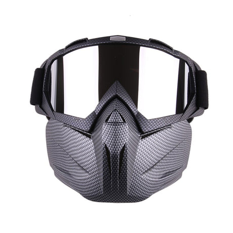 Men Women Ski Snowboard Snowmobile Goggles Snow Winter Windproof Skiing Glasses Motocross Sunglasses with Face Mask - V.I.P Digital Presence