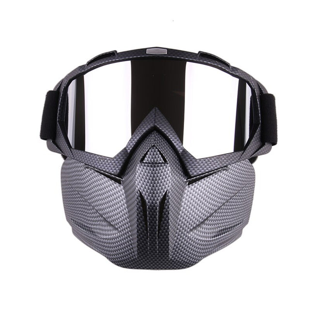 Men Women Ski Snowboard Snowmobile Goggles Snow Winter Windproof Skiing Glasses Motocross Sunglasses with Face Mask - V.I.P Digital Presence