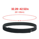 Tactical Inner Belt, Duty Nylon Hook - Loop Adjustable Black Waist Belt - V.I.P Digital Presence