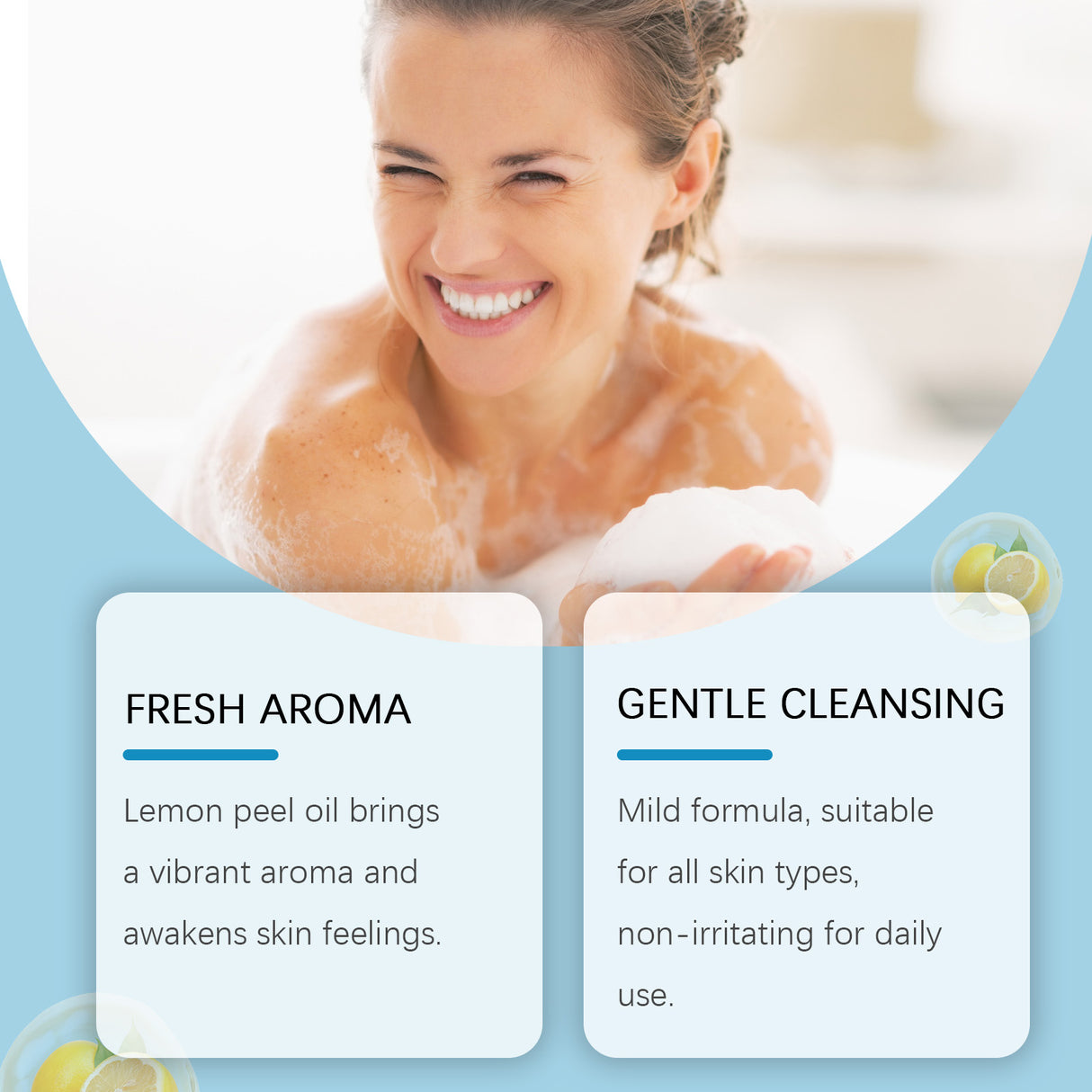 Jabón de aceite esencial de limón y cúrcuma que limpia los poros de la piel y la ilumina. Jabón de baño corporal.