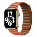 Suitable For iwatch8 Watchband S7 SE 6/5/43 Magnetic Suction New Leather Loopback Chain Apple Watch Wristband - V.I.P Digital Presence