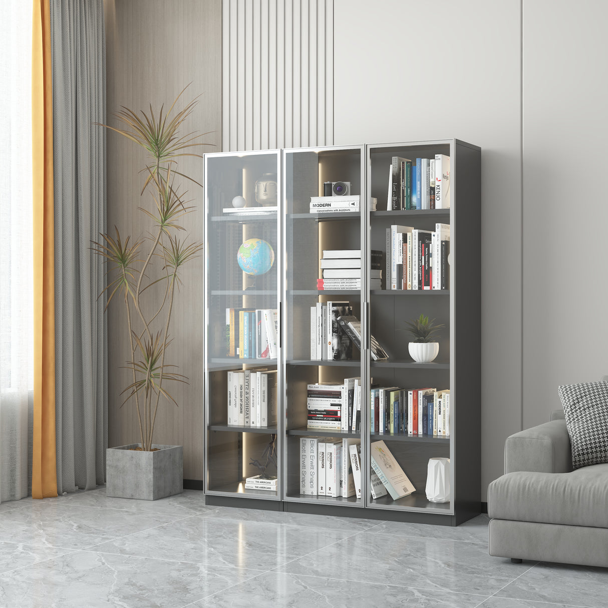 Single door display cabinet - V.I.P Digital Presence