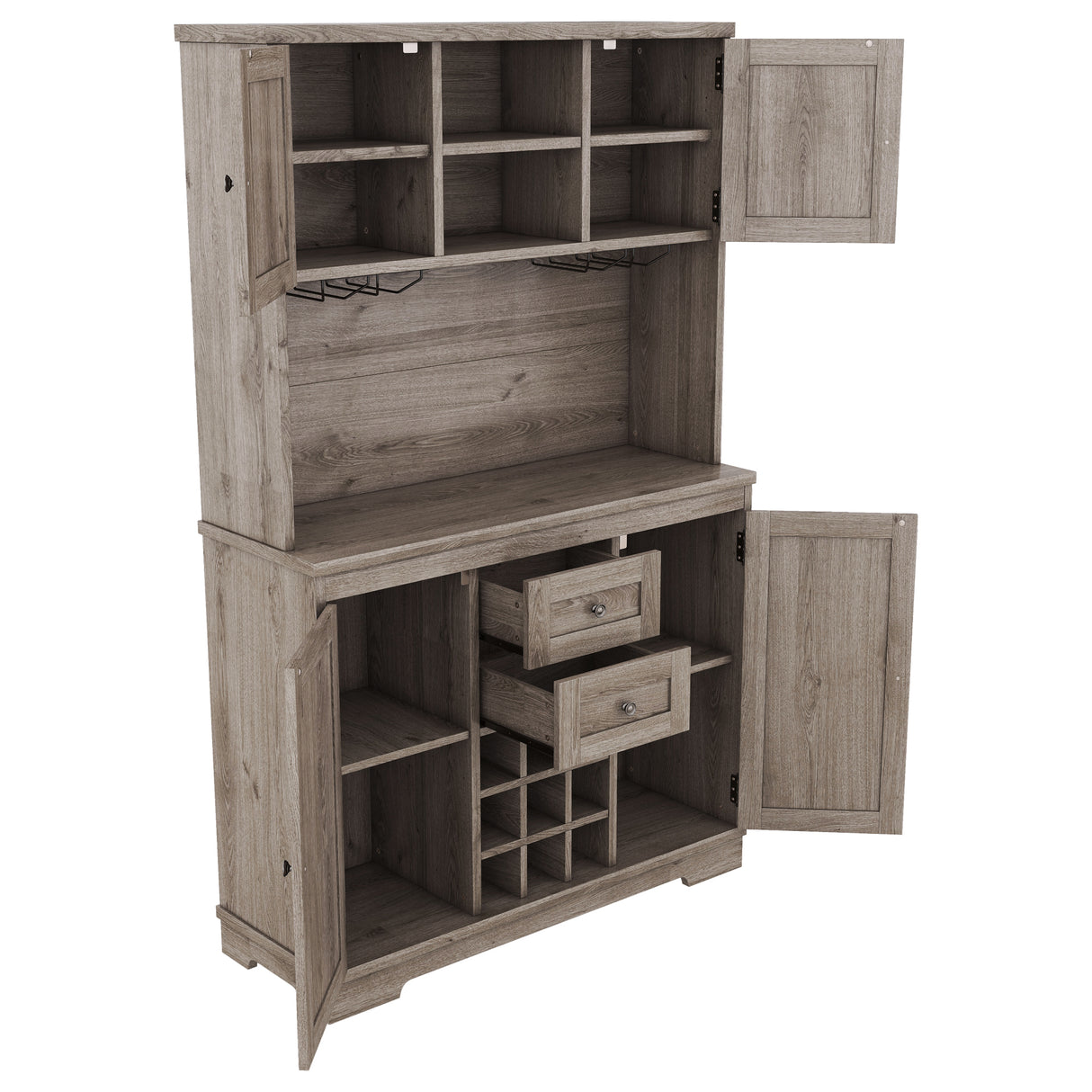 Coffee bar cabinets, kitchen cabinets with storage rooms, farmhouse wine cabinets with drawer racks and cabinets, dining cabinet - V.I.P Digital Presence