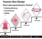 USB Portable Menstrual Heating Pad Smart Warm Belt Relief Waist Palace Cramp Hot Menstrual Pain Relief Heating Belt - V.I.P Digital Presence