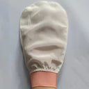 Silk exfoliating face wash and beauty towel, soft and exfoliating, bath and scrubbing, silk bath and face wash gloves - V.I.P Digital Presence