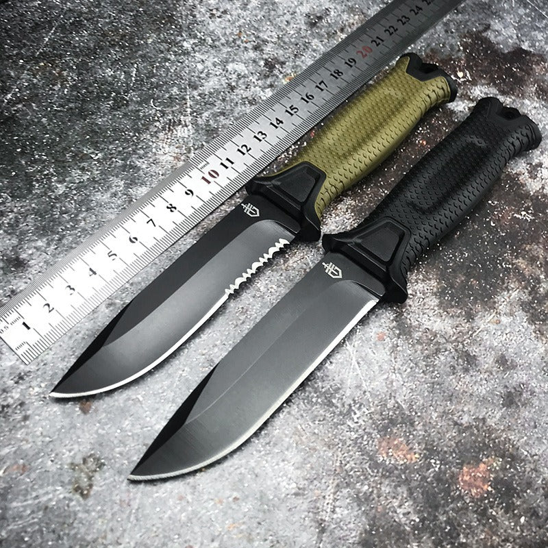 Goebel Infantry Outdoor Tactical Wilderness Survival Straight Knife Collection Of Self-Defense Carry Knives Outdoor Pocket Knife - V.I.P Digital Presence