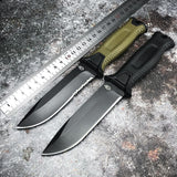 Goebel Infantry Outdoor Tactical Wilderness Survival Straight Knife Collection Of Self-Defense Carry Knives Outdoor Pocket Knife - V.I.P Digital Presence