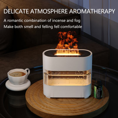 New Products Rain Cloud Fire Humidifier Water Drip Novedades  Rain Water Diffuser Fire Flame Humidifier Aroma Diffuser - V.I.P Digital Presence