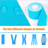 2Size Kinesiology Tape Athletic Tape Sport Recovery Tape Strapping Gym Fitness Tennis Running Knee Muscle Protector Scissor - V.I.P Digital Presence