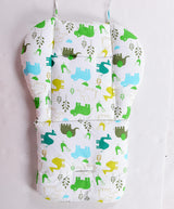 Cojín para trona de bebé y niño, cojín para asiento elevador, cojín para silla de comer, cojín para cochecito, cojín de tela de algodón 