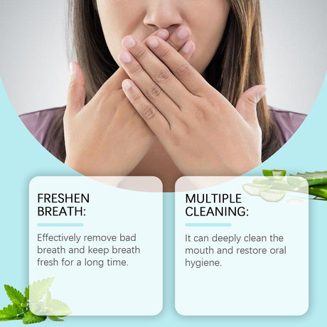 Breath Freshening Mouthwash Fresh Breath Daily Care Teeth Cleaning Odor Mouthwash - V.I.P Digital Presence