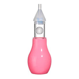 Infant silicone nasal aspirator pump type neonatal cold nasal mucus cleaner antibackflow baby nasal aspirator safe and non-toxic - V.I.P Digital Presence