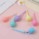1 mini resaltador bonito con dibujos animados, marcador de pintura, material de papelería para la escuela y la oficina, cápsula de vitaminas Kawaii divertida.