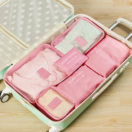 Travel storage bag 6-piece set waterproof clothing sorting bag bags Travel storage bag 6-piece set - V.I.P Digital Presence