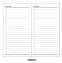 4.3x8.3 Midori Traveler's Notebook Refill 110mmx210mm Blank Dot Grid Paper Graph-paper Ruled 32 sheets - V.I.P Digital Presence