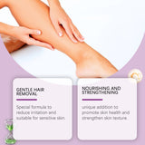 Mousse depilatoria corporal para una depilación suave de las axilas, una piel suave y tersa, una depilación limpia y refrescante