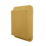 16x24 inch embedded metal frame medicine cabinet with mirror storage cabinet and adjustable shelf matte gold - V.I.P Digital Presence