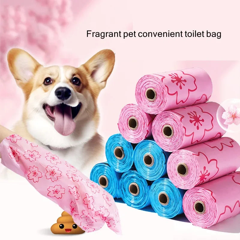 Biodegradable Pet Dog Poop Bags with Printing Outdoor Cleaning Poop Bag Pets Supplies for Dog Garbage Bag - V.I.P Digital Presence