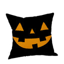 Truc of behandelen/pompoen print Happy Halloween Sierkussen Cover Kussen Case breve print Kussensloop Kussenhoes