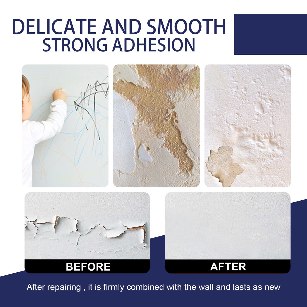 White Wall Repair Paste, Wall Maintenance Renovation Cover Repair Household Wall Repair Paste - V.I.P Digital Presence