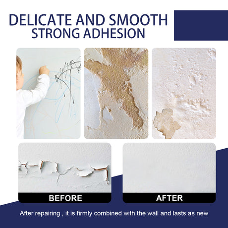 White Wall Repair Paste, Wall Maintenance Renovation Cover Repair Household Wall Repair Paste - V.I.P Digital Presence