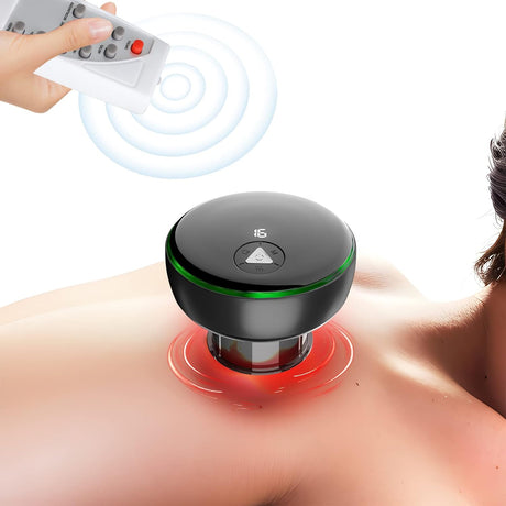 Electric Smart Cupping Therapy Set,5 in 1 Remote Control Cupping Set with Red Light Therapy for Pain Relief, Recovery,Cupping Th - V.I.P Digital Presence