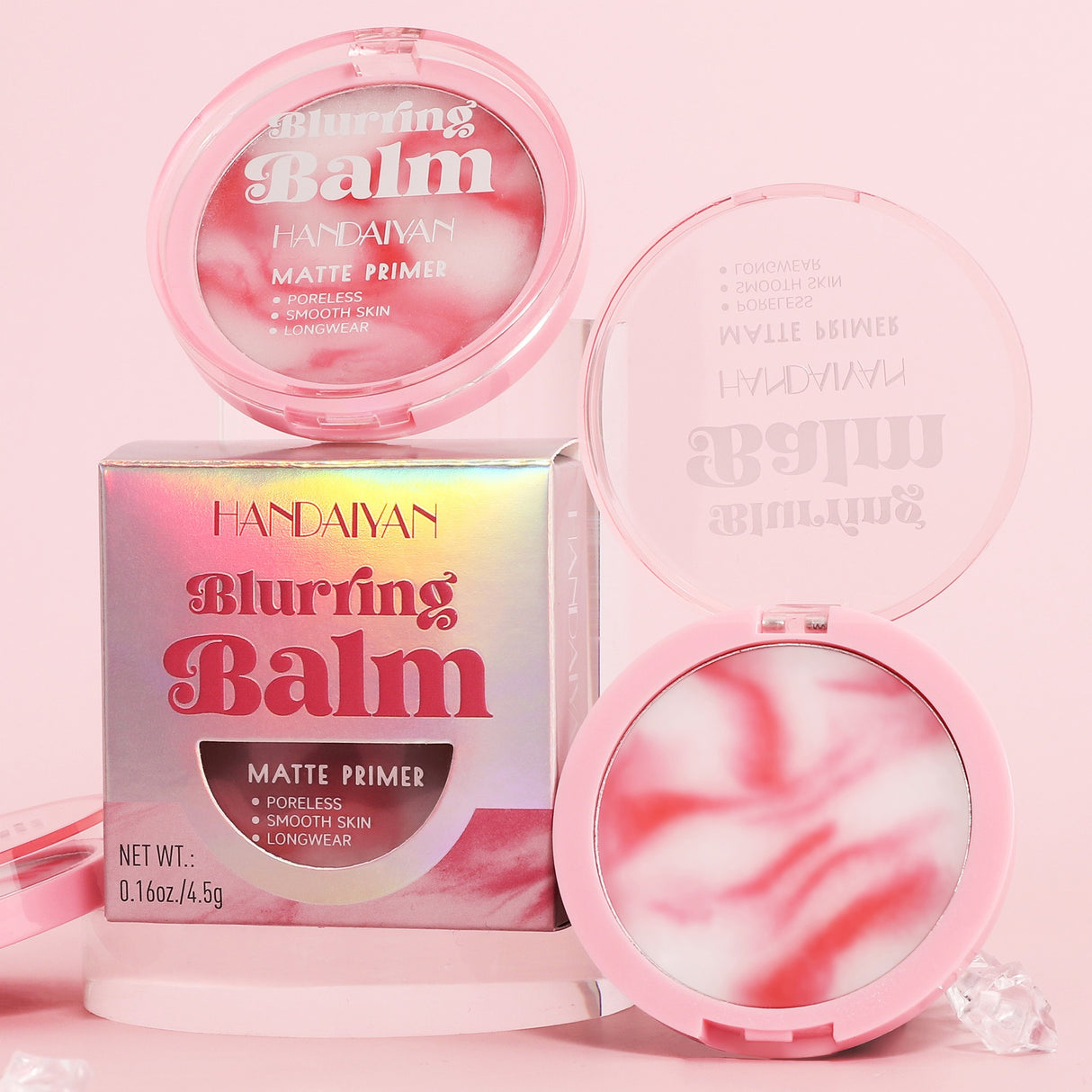 Powder-free powder for makeup touch-up, color-enhancing and oil-control HANDAIYAN long-lasting waterproof concealer powder cream - V.I.P Digital Presence