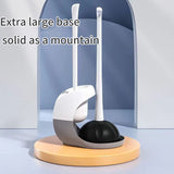 Toilet Brush, Toilet Toilet Brush, Leather Strap With Base, Household Cleaning Brush, Toilet Set - V.I.P Digital Presence
