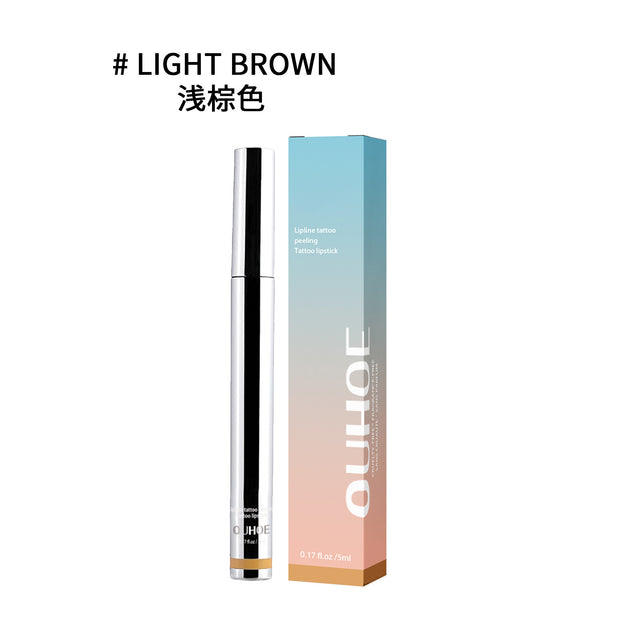Peel Lip Liner, Plump Lip Lines Show Lip Color Without Makeup Peeling Lip Liner - V.I.P Digital Presence