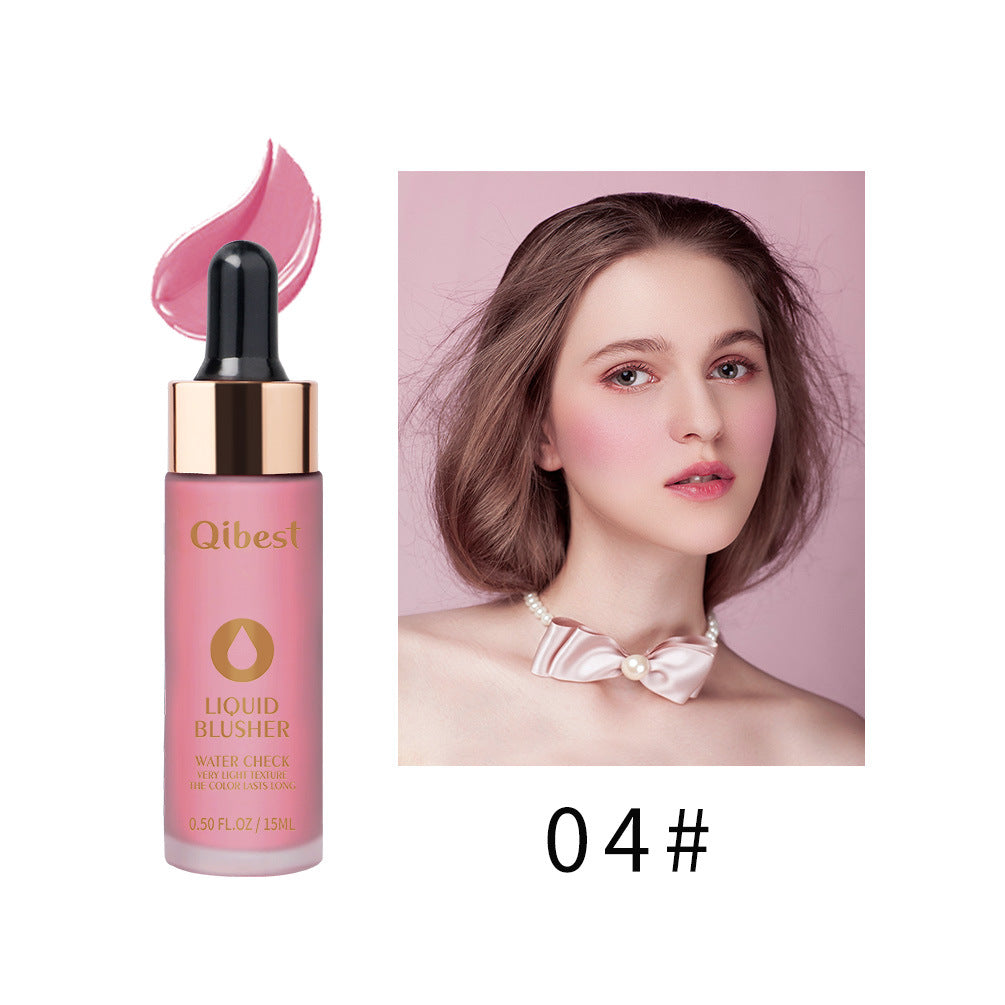 QIBEST Blush Milk Nude Makeup Moisturizing Brighten Skin Tone Natural Repairing Temperament Blush Powder Rouge Liquid Blush - V.I.P Digital Presence