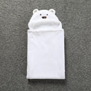 Baby Coral Fleece Cuddle Baby Cuddle Blanket Newborn Baby Bear Air Conditioning Blanket Package Towel Cover Blanket - V.I.P Digital Presence