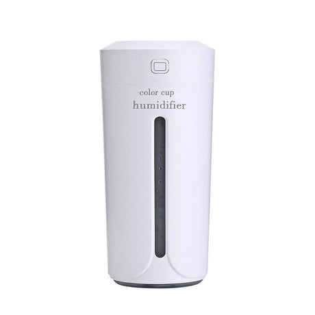Color Cup USB Air Humidifier for Home Car Ultrasonic Mini Aroma Diffuser Air Purifier with LED Lights - V.I.P Digital Presence
