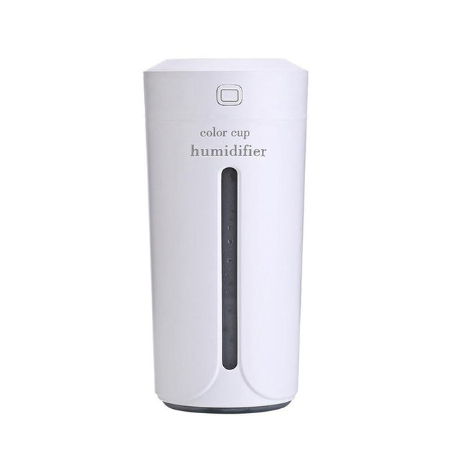 Color Cup USB Air Humidifier for Home Car Ultrasonic Mini Aroma Diffuser Air Purifier with LED Lights - V.I.P Digital Presence