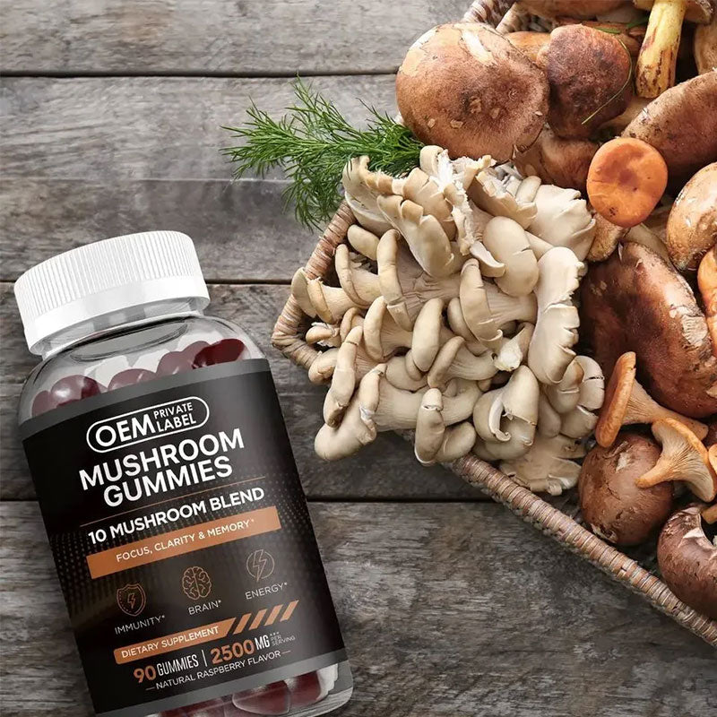 Mushroom Gummies Brain Booster Lion Mane Mushroom Gummies - V.I.P Digital Presence