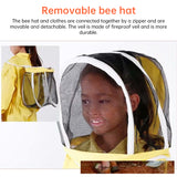 A set of children's beekeeper suits (breathable type), beekeeping equipment, and gloves. - V.I.P Digital Presence