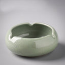 Ceramic ashtray home living room office personality creative retro anti-fly ash ashtray - V.I.P Digital Presence